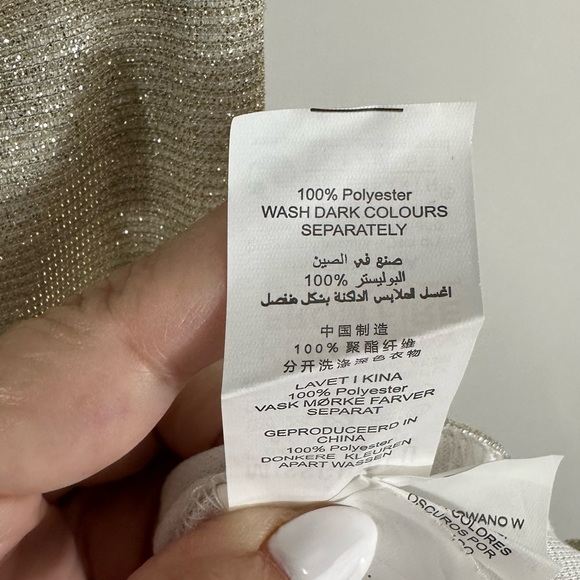 Missguided + Sofia Richie Metallic Bodycon Mini Dress - Picture 9 of 9